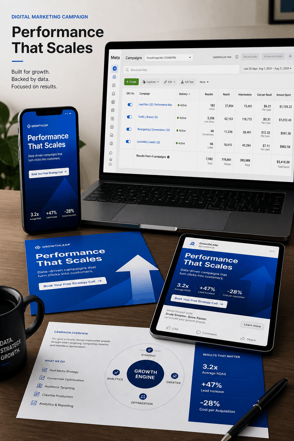Digital marketing campaign